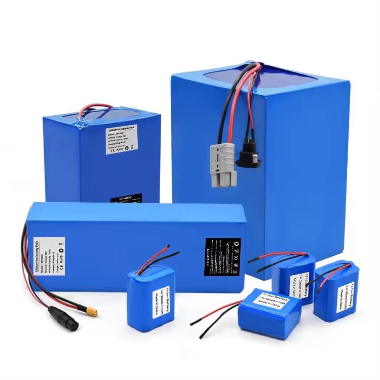 Good Cost 48V 60V 72V 900W 1000W 1200W 1500W Motor Lithium-ion Power Battery Solutions With PVC Pack